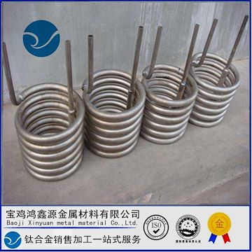 鈦盤(pán)管 TA1鈦管 純鈦管 換熱管 薄壁管